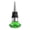 Green, variant on THLKIF Crystal Gem Wine Stopper with Silicone Seal Metal Bottle Sealer for Red Wine Beer and Beverages Elegant Green Crystal Plug for Parties Weddings Banquets and Events