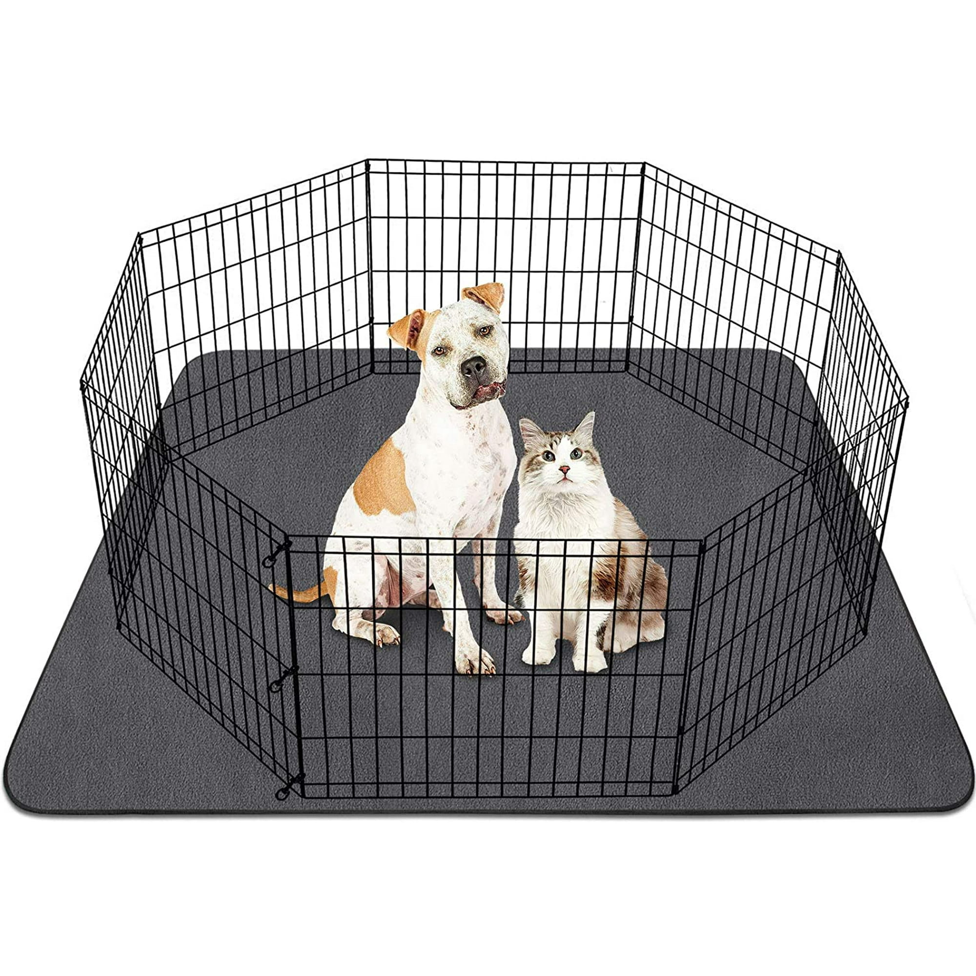 should you put puppy pads in the crate