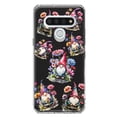 thumbnail image 1 of MUNDAZE LG Stylo 6 Cute Pink Purple Cosmos Flowers Gnomes Spring Floral Double Layer Phone Case Cover, 1 of 6