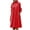 Red dresses for women 2023, variant on Usmixi Womens Dresses Casual Button Down Lightweight Loose Knee-Length Shirt Dresses Long Sleeve Lapel Solid Midi Summer Dress Red S Clothes