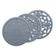 thumbnail image 1 of Juego de 3 vajillas redondas multifuncionales de silicona para encimera de cocina gris, 1 of 9
