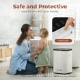 thumbnail image 5 of SereneLife SLTLWSQ83 Bucket-23L Capacity Hot Warmer with Timer Function, Fits Up to Two Oversized Towels for Bathroom Black, 5 of 7