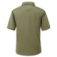 thumbnail image 2 of QPNGRP Men's Polo Shirt Short Sleeve Quick Dry Performance Lightweight Shirts, 2 of 5