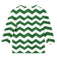 thumbnail image 5 of Blusas y camisas de manga larga y cuello redondo para niños con estampado del Día de San Patricio, manga 3/4/cuello redondo tres cuartos, parte inferior y superior para niños, parte superior de poliés, 5 of 5