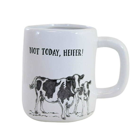 Tabletop Farm Mug Dolamite Drink Animal A5195 Cow