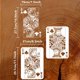 thumbnail image 2 of 2 plantillas reutilizables para pintar naipes, 8,3 x 11,7 pulgadas, con diseño de picas, flor de ciruelo, reina y rey, para manualidades de póker., 2 of 7