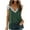 Green, variant on gakvbuo Summer Tank Tops For Women 2024 Fashion Woman V-Neck Short Sleeve Lace Tops T-Shirt Tees Loose Short Blouse
