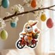 thumbnail image 1 of Uuiauoio Easter Decorations Acrylic Hanging Ornaments Bunny Flower Garland Designs Crafts Mini Rabbit Hanging Pendants for Easter Theme Decoration Supplies, 1 of 7