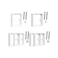 thumbnail image 3 of Single Socket Spacer Electrical Outlet Box Extender Single Gang Box Extender Square Spacer for Living Room School Offic, 3 of 11