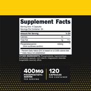 Primaforce Phosphatidyl Serine (400mg), 120 Capsules, 30 Servings
