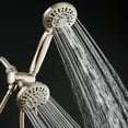 thumbnail image 4 of AquaDance High-Pressure 48-Setting Luxury 3-Way Dual Shower Head Combo, Brushed Nickel, 4 of 7