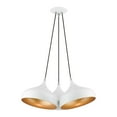 thumbnail image 4 of 41053-69 Livex Lighting Amador - 3 Light Cluster Pendant In Transitional Style-15 Inches Tall and 25 Inches Wide-Shiny White Finish, 4 of 9
