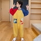 thumbnail image 3 of Pijamas de una pieza para niños de primavera y otoño, ropa fina de algodón puro para el hogar para niños y niñas, saco de dormir antipatadas, 3 of 5