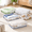 Transparent White-10.5 x 10.5 x 2.5 Inch - 6 Pack, variant on Transparent White 12 x 12 x 12 Inch - 6 Pack Plastic Storage Bags With Easy-Glide Zipper