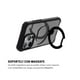 thumbnail image 3 of Funda con MagSafe para iPhone 15 Pro Max, Hybrid R Stand, Negro, 3 of 5