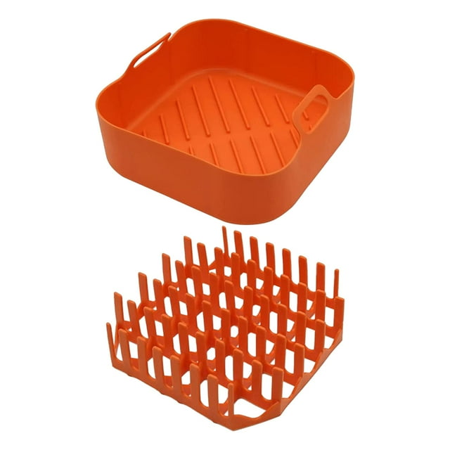 simhoa Microwave Bacon Cooker Silicone Bacon Rack for Oven for Air Fryer Bacon Tray Bacon Rack and Tray