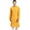 Mustard, variant on Sojanya (Since 1958) Men'S Cotton Linen Yellow Checked Only Long Kurta, Size 38