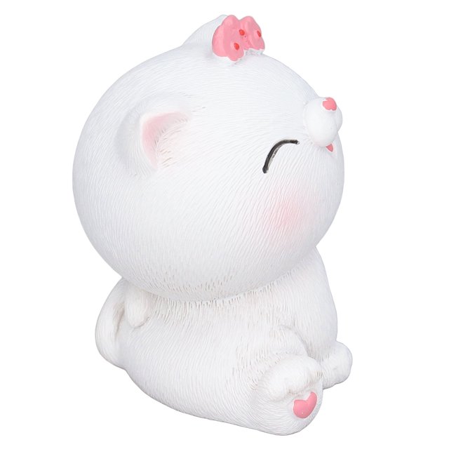 Estatuilla De Gato, Practicidad, Decoración De Gatito Ligera, Moderna Y Simple, Con Tamaño Compacto Para El Escritorio Del Hogar Y La Oficina ANGGREK No