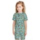 thumbnail image 5 of Fotbe Dachshund Dog Puppy Pijama Estampada de 2 Piezas para Niños – Ropa de Dormir de Manga Corta Cómoda para Niños y Niñas, Camiseta y Shorts de Algodón-3X-Large, 5 of 5