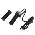 thumbnail image 1 of Empuñada del acelerador de la bicicleta eléctrica, Manillar de alambre de scooter eléctrico con pantalla dirigido y acelerador de armario de llave de alimentación, 1 of 7