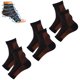 thumbnail image 1 of Calcetines de compresión ortopédicos para pies, soporte de tobillo, fascitis plantar, agarre, fútbol, fitness, 3 pares, reparación de uñas., 1 of 5