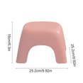 thumbnail image 3 of DPTALR Stool For Toilet Low Stepping Stool With Nonslip Base Enhanced Stability For Bathroom Use Elegant Design For Adults For Living Room And Shower, 3 of 6