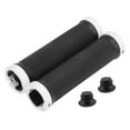 thumbnail image 2 of Bike Handlebar Grips, Handlebar Grips Shock Absorption  for Long Term Riding White,Silver,Gold, 2 of 7