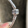 thumbnail image 4 of Pulsera Pandora 925 encantos de base de bricolaje de plata, 4 of 4