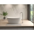 thumbnail image 2 of 58x21" Modern Diatomite Stone Extra Large Bath Mat in Gray, 2 of 5