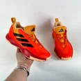 thumbnail image 1 of Ad-id-as Cross Em Up Select Sneakers Men's 5.5 Orange Lace Up Running Shoes IE9253, 1 of 6