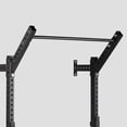 thumbnail image 2 of Titan Fitness T-3 Series Space Saving Rack, 82" Height x 24" Depth, Compact Wall Mounted Power Rack, 2x3 11-Gauge Steel Uprights, Includes J-Hooks & Pull-Up Bar, Space Efficient Design, 2 of 8