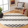 thumbnail image 2 of SAFAVIEH Natura Ronni Geometric Striped Area Rug, Ivory/Black, 8' x 10', 2 of 10