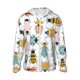 thumbnail image 1 of Fotbe Colorful Insects Chaqueta con Protección Solar UPF 50+ para Hombre y Mujer, Camisa con Capucha y Bolsillos-XX-Large, 1 of 7