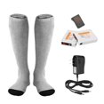 thumbnail image 4 of Electric Socks Winter Warm Thermal Socks With Temperature Control 2200mAh Battery-Powered Extra Thick Insulated Heated Crew Boot LZ, 4 of 7