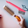 thumbnail image 4 of QUMIIRITY 1Set Slim Pink Hairbrush Cleaner Tool for Effective Hair Removal and Smooth Comb Cleaning, 4 of 7