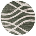 thumbnail image 2 of Safavieh Adirondack Isidor Geometric Swirls Area Rug, Dark Green/Ivory, 6' x 6' Round, 2 of 10