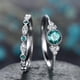 thumbnail image 4 of Anillos De Diamantes Elegancia De Moda Anillos De Diamantes Pareja Encanto Joyería Para Mujeres Niñas San Valentín Cumpleaños Aniversario Regalo Tamaño 5-10 Noticed AP007449-02, 4 of 6