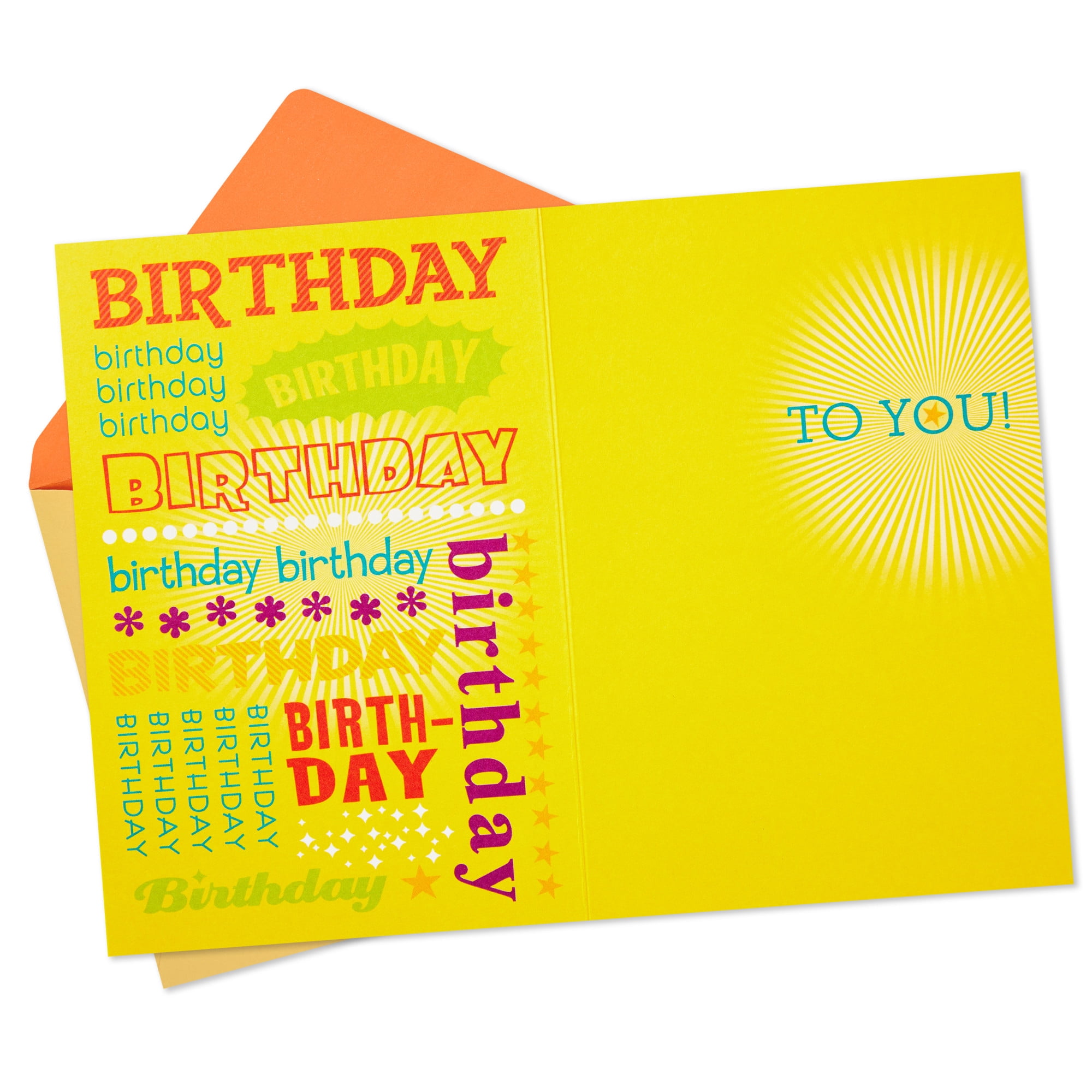 Hallmark Peanuts Birthday Card (Happy Snoopy)