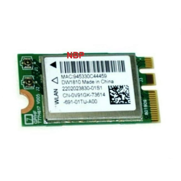 New Genuine Dell Inspiron Vostro Wireless DW1810 WiFi   Bluetooth 4.1 WLAN Module