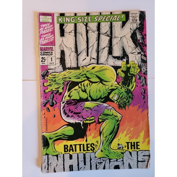 Incredible Hulk Annual #1 Comic Book