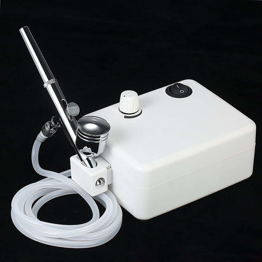 Electric paint sprayer,Set Tattoo Art Tattoo Paint Sprayer Brush Kit Art Airbrush Air Tool Set Compressor Set Brush Nail Tool Air Compressor Cake Spray Model Air Brush Set 100-240v Brush