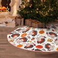 thumbnail image 5 of KLL Christmas Tree Skirt,Party Decorations Farmhouse for Christmas Decorations Holiday Party 30" -Turkey And Thanksgiving2, 5 of 6