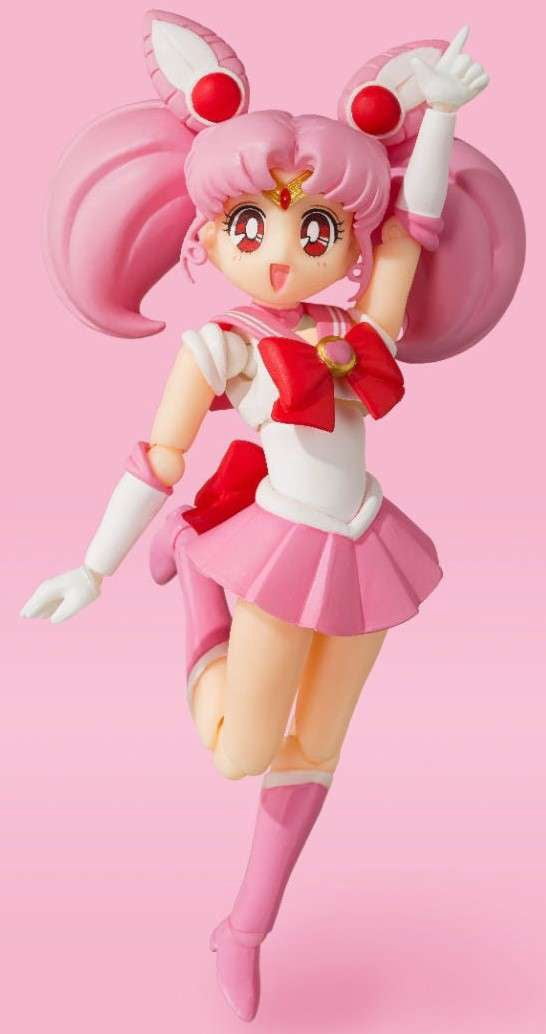 Bandai Sailor Moon S.H.Figuarts Sailor Chibi Moon Animation Color Edition Action Figure