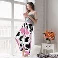 thumbnail image 3 of Fotbe Cow Spots Women's Pajama Pants,Sleepwear Pants,Pj Bottoms Drawstring And Pockets-Medium, 3 of 7