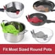 thumbnail image 5 of Clip On Strainer for Pots & Pans - Universal Pasta Strainer Silicone Food Strainer for Spaghetti Meat Fruit Vegetables, 5 of 5