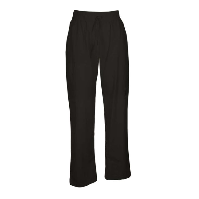 Pantalon George para Dama, Elástico en Cintura Negro Talla CH