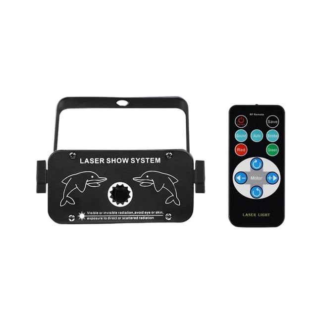 Beam Light Sound Controller Party Stage Lighting 90-240V RGB DJ Disco Line Scanner Christmas Wedding Bar Projector ,Easy to Use