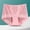 Pink, variant on Briefs Panties for Women Sexy Panties High Waisted Panty White Pull-On Ventilated Skinny Lace Period Underwear,XXL