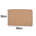 thumbnail image 4 of TISHITA Cat Scratch Mats Grind Claws Furniture Protector Playing Toy Scratching Pad for 50cmx80cm, 4 of 4