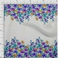 thumbnail image 1 of oneOone Cotton Flex Fabric Leaves & Flower Panel Decor Fabric Printed BTY 40 Inch Wide, 1 of 3